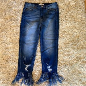 KanCan Jeans Sz30 GUC Midrise Ankle Skinny Jeans